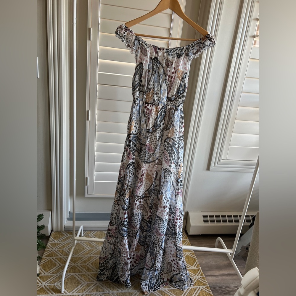 Gorgeous, floaty, paisley, silk & viscose dress